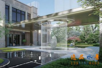 拉线水帘景观设计多大合适？拉线水帘比较适合哪种场景？