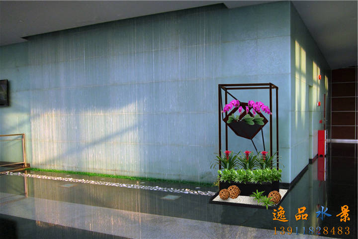 室内吊线水幕帘|线水帘设计制作厂家